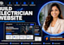 build squarespace electrician website electrical contractor website